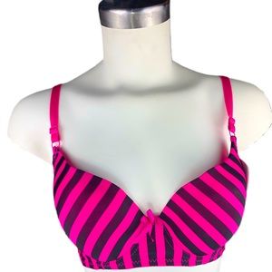 Pink Stripe Lukasi Bra